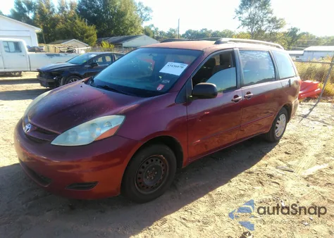 2006 Toyota Sienna Ce from USA, damaged, VIN 5TDZA23C16S552456